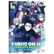 DVD Japan Anime Yuri  On Ice Complete Series Episode 1-12 End English Dubbed