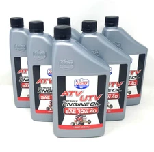 6x Lucas ATV, UTV  4-stroke Engine Oil 10720  Semi-Synthetic SAE 10W-40