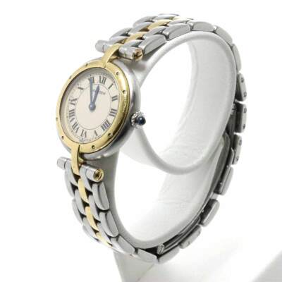 Cartier Panthere Vendome One Row SM K18YG Quartz Cream Dial  display picture 1