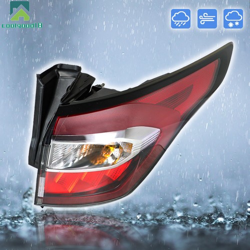 Pair Tail Lights For 2017-2019 Ford Escape Kuga Outer Lamps L+R Halogen Red Rear - Bild 12 von 12