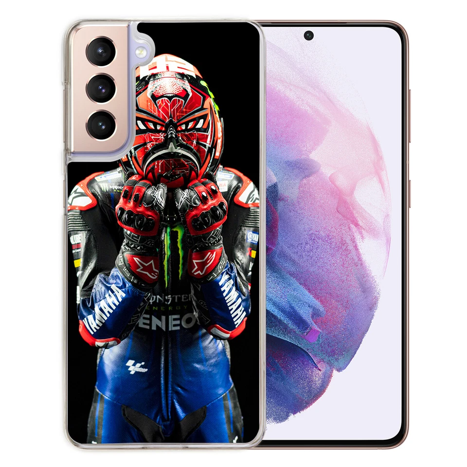 Coque Samsung Galaxy (modèle au choix) - Fabio Quartararo MotoGP Concentration - Photo 1/1