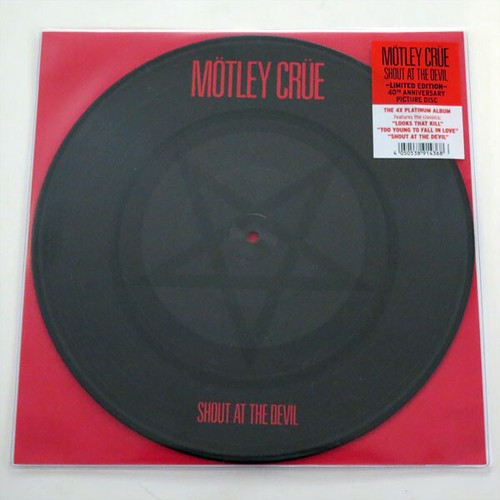 Mötley Crüe Shout At The Devil Limited Edition Picture Disc Vinyl LP | eBay