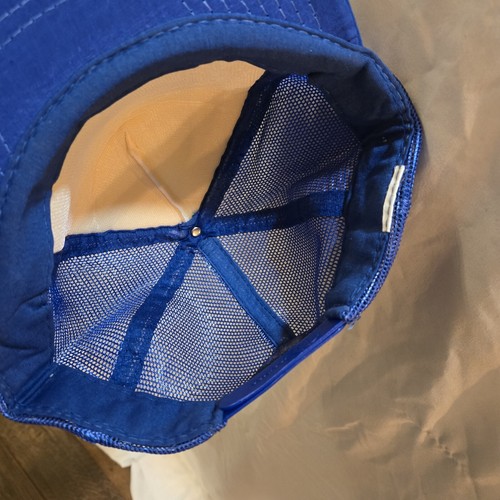 Jamaica No Problem Blue Snapback Trucker Hat Cap Travel Adventure Vintage - Picture 6 of 6