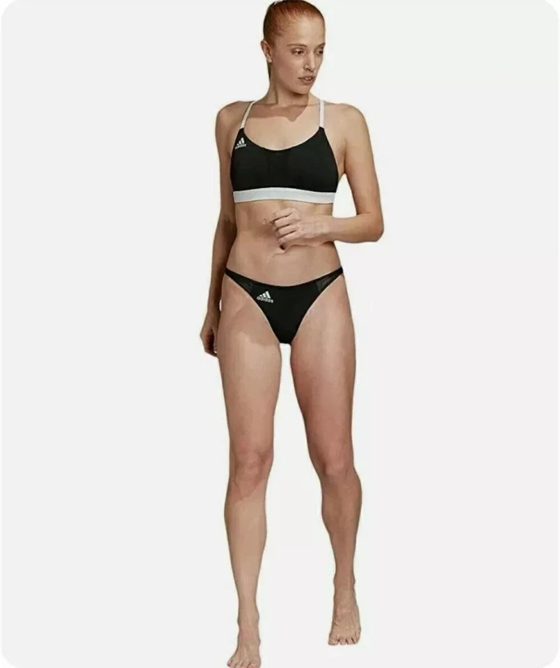 Parte inferior de bikini deportiva descarada con etiquetas Adidas SH3.ro Don’t Rest talla FJ5049 Foto 2 de 4