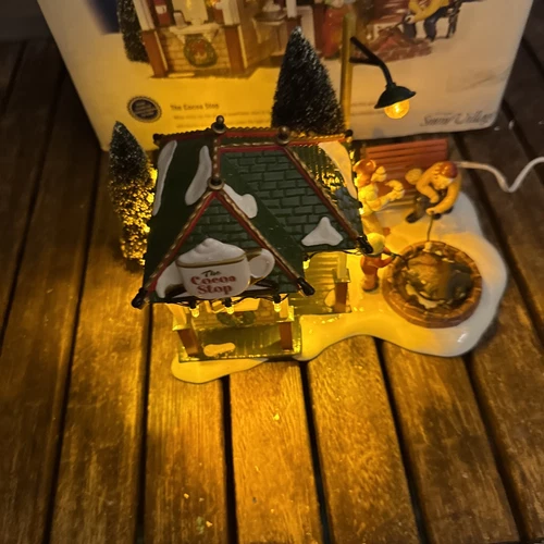 Dept 56 The Cocoa Stop The Original Snow Village 55096 Limited Edition In Box - Picture 10 of 18
