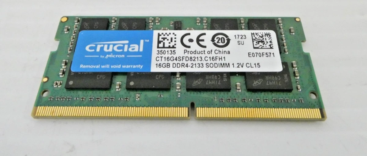 PC4-17000 (DDR4-2133) Bus Speed Computer RAM 16 GB Total Capacity