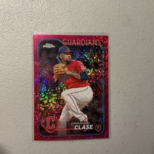 2024 Topps Chrome Emmanuel Clase Red Speckle Refractor 30/350 