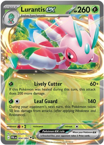 Lurantis ex 004/084 Double Rare Pitch Black Holo Near Mint