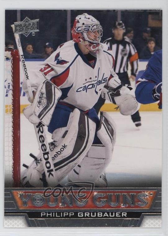 2013-14 Upper Deck Young Guns Philipp Grubauer #467 5xh
