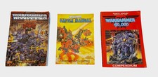 Warhammer 40,000 – 1st Edition Core Rulebooks -Complete Set 1989–1992