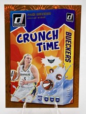 2025 Panini WNBA Donruss Paige Bueckers Crunch Time Orange Fireworks 33/75 RC SP