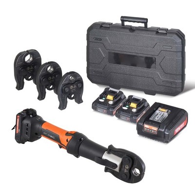 Uimoso VEVOR Pro Press Tool Pipe Crimping Kit Press Tool Battery Kit 1/2'' 3/4''