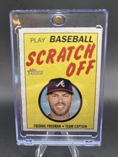2019 Topps Heritage - 1970 Topps Scratch Off Freddie Freeman #5