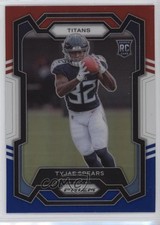 2023 Panini Prizm Rookies Red White & Blue Prizm Tyjae Spears #396 17oo