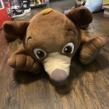 Brother Bear Koda Jumbo Plush Toy Disney Figure Floppy Talking Hasbro 2003 Works