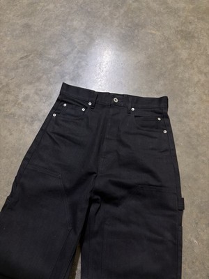 Rick Owens FW24 'Porterville' 16oz MIJ Double Knee Geth Jeans - 29