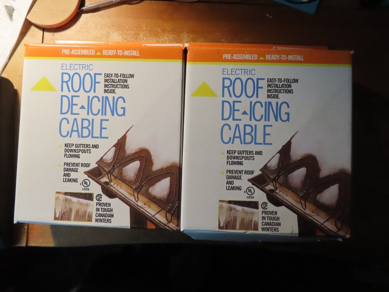 Lot of 2; Frost King; RC-100; Electric Roof De-Icing Cables