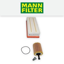 SERVICE KIT for VW PASSAT (3C) 2.0 TDI MANN OIL AIR FILTERS (2005-2010)