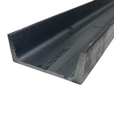 4" x 5.4 lb (4" x 1.584" x 0.184") x 36", A36 Steel Channel, Hot Rolled