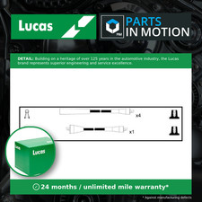 HT Leads Ignition Cables Set fits FORD ESCORT Mk1, Mk2 RS 1.6 70 to 80 Lucas New