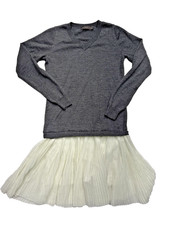 The Limited Women's Cozy Gray Knit Sweater Dress Size Small