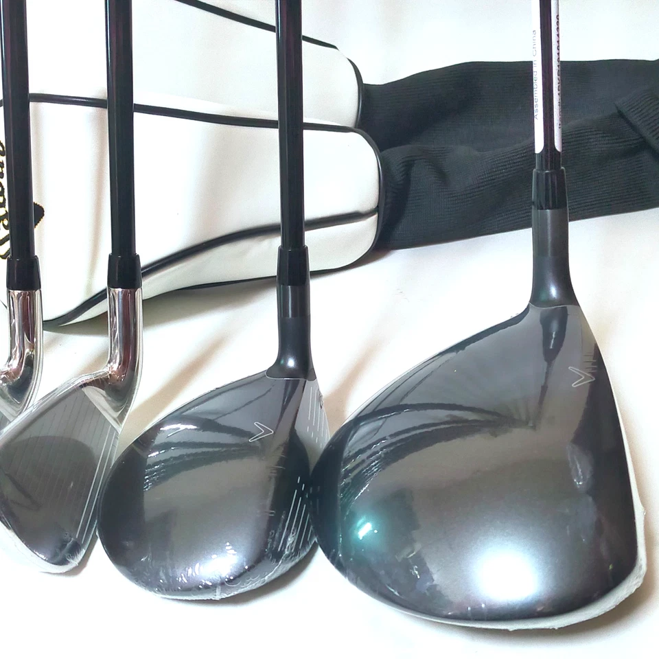 Callaway Warbird RH Golf Set 10-pc R Flex Carbon Shaft Driver to Putter No Bag - Image 2 of 4