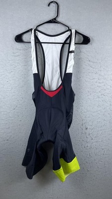 Specialized SL Expert Bib Shorts Mens Large Black Yellow Cycling Padded Chamois