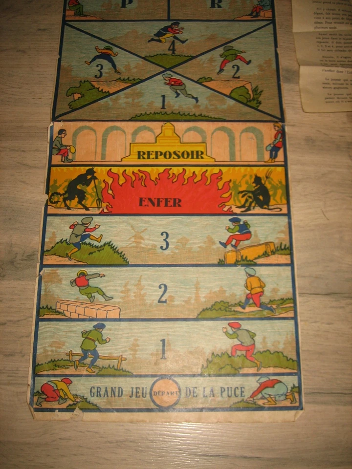 Grand Jeu de la Puce Ancien - Photo 4/4