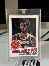 1977-78 Topps - Kareem Abdul-Jabbar #1 White Back NM