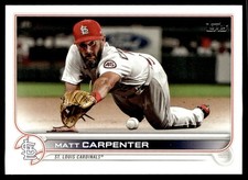 2022 Topps Matt Carpenter St. Louis Cardinals #484
