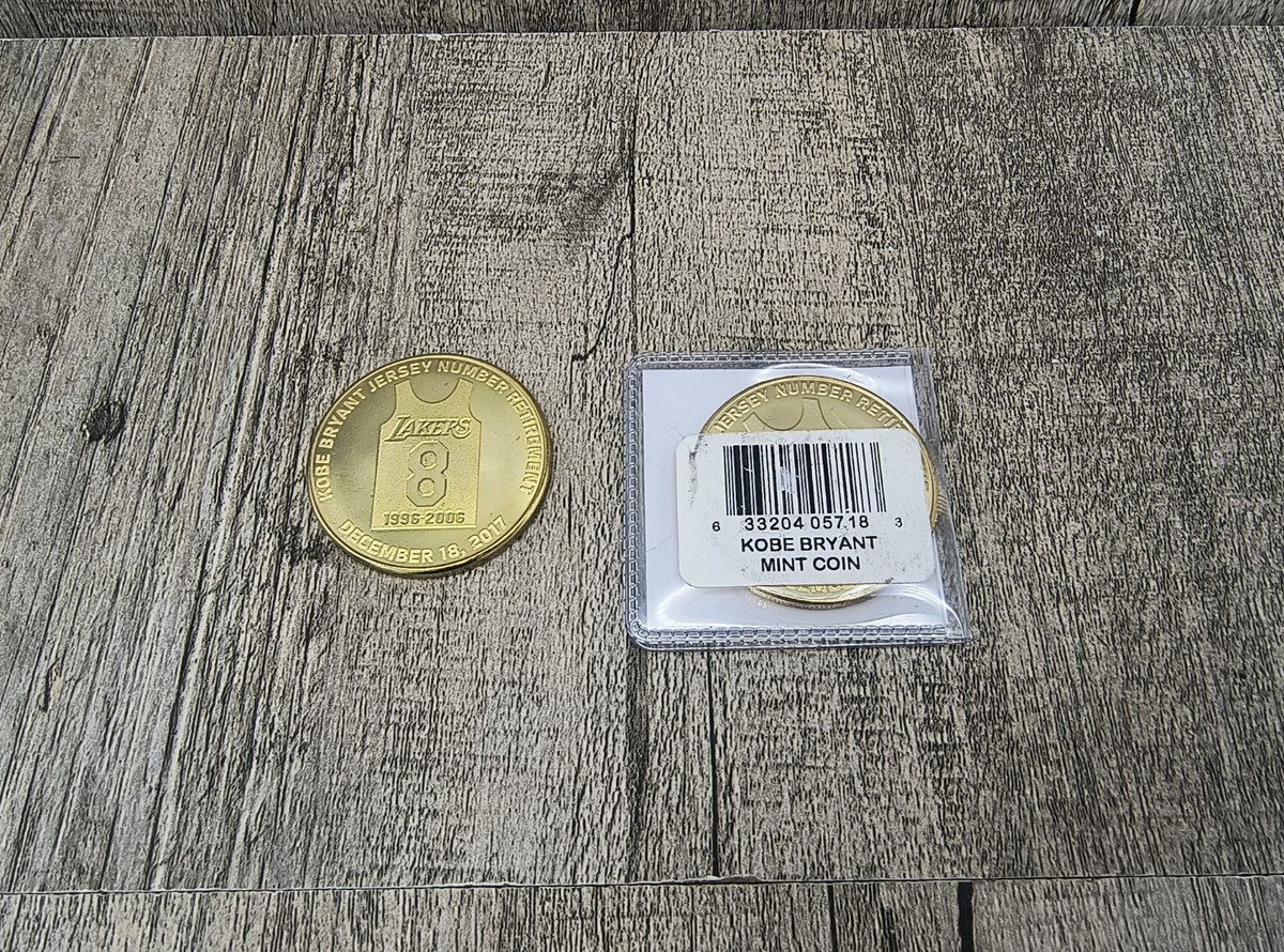 Kobe Bryant Commemorative Medallion Coin NBA 2k 21 Damaged for sale online | eBay