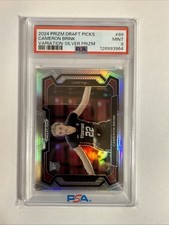 2024 Prizm Draft Picks Cameron Brink Variation-Silver Prizm #89 PSA 9
