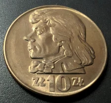 POLaND - 10 Zlotych 1966 Tadeusz Kosciuszko - The Polish People's Republic *UNC