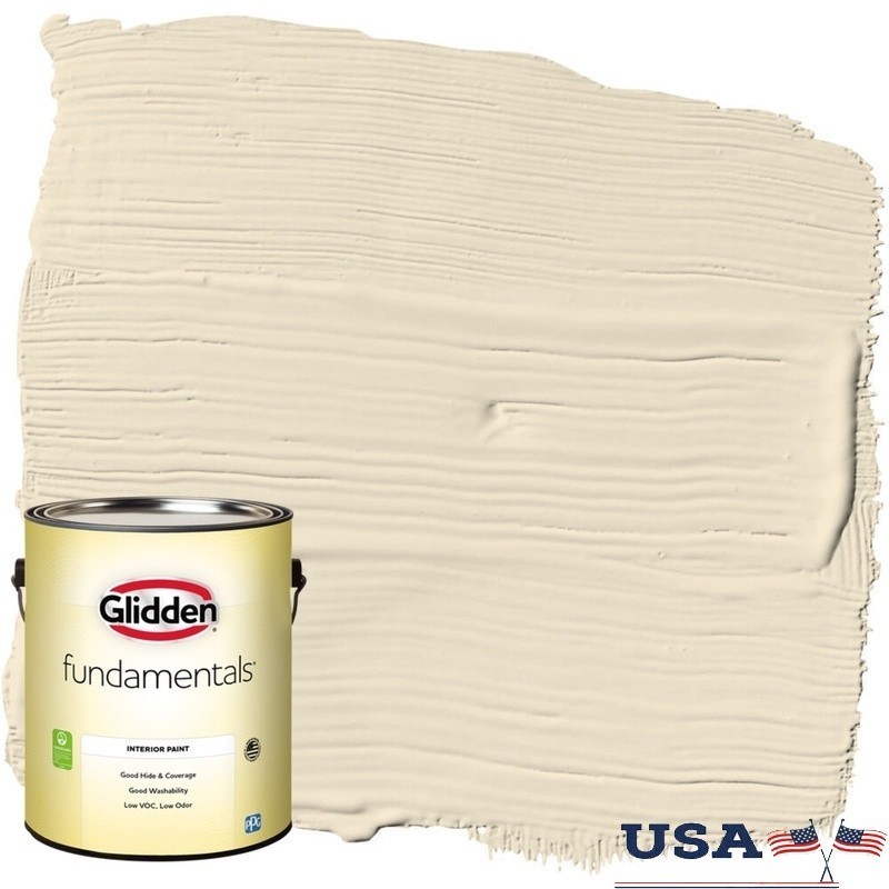 Heavy Cream Semi Gloss Interior Paint Low VOC Washable Good Coverage Fast Drying