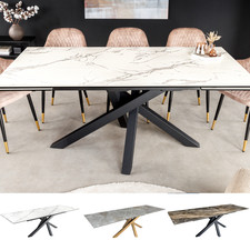 Ausziehbarer Esstisch MARVELOUS 180-220-260cm Keramiktisch Tisch made in Italy