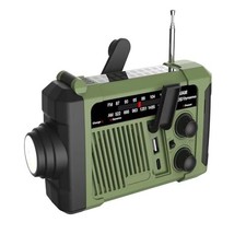 NOAA Weather Radios Alerts Portable AM FM, Emergency Outdoor Radio Solar/Hand