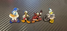 joblot x4 new enamel donald duck pin badges