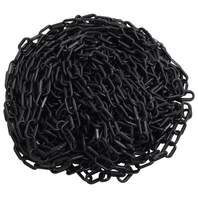 Safety Chain Ø 4 mm 30 m Plastic Black