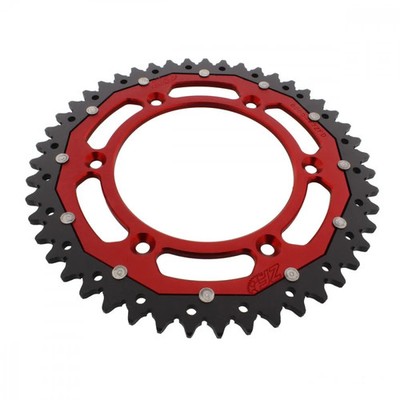Kettenrad Alu rot 47-Zähne 520-Teilung für Beta RR 350 EFI Enduro Racing 16-17