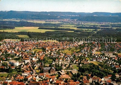 Miesenbach Ramstein-Miesenbach mit Blick zur Sickinger Hoehe Fliegeraufnahme
