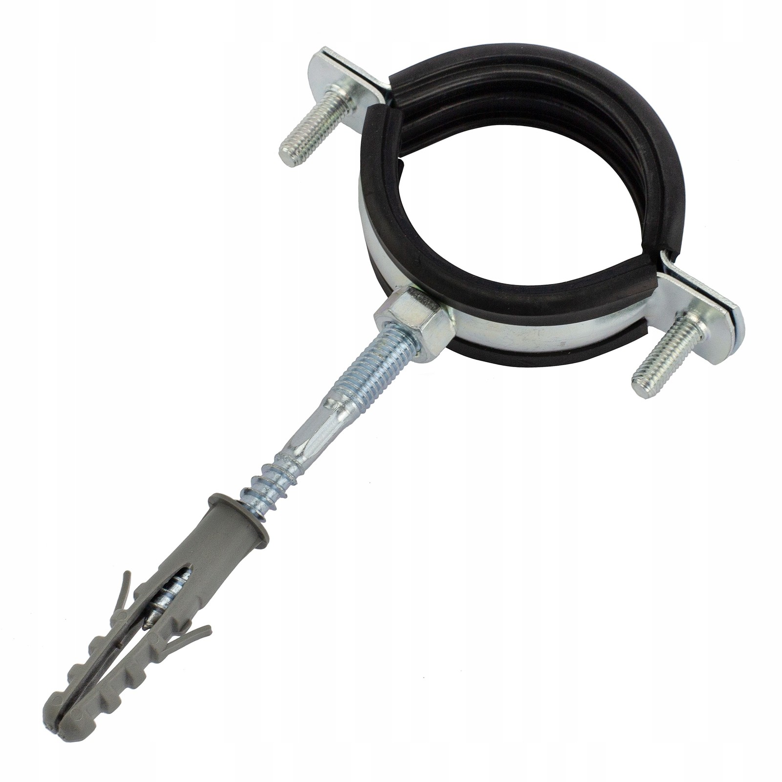 STEEL CLAMP WITH EPDM RUBBER COMPLETE 6/4"" 47-51mm B-691149