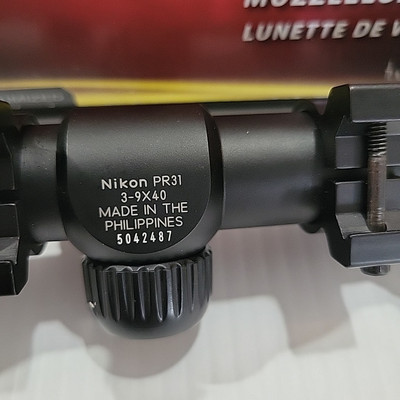 Nikon INLINE XR 3-9x40 Rifle Scope for sale online | eBay