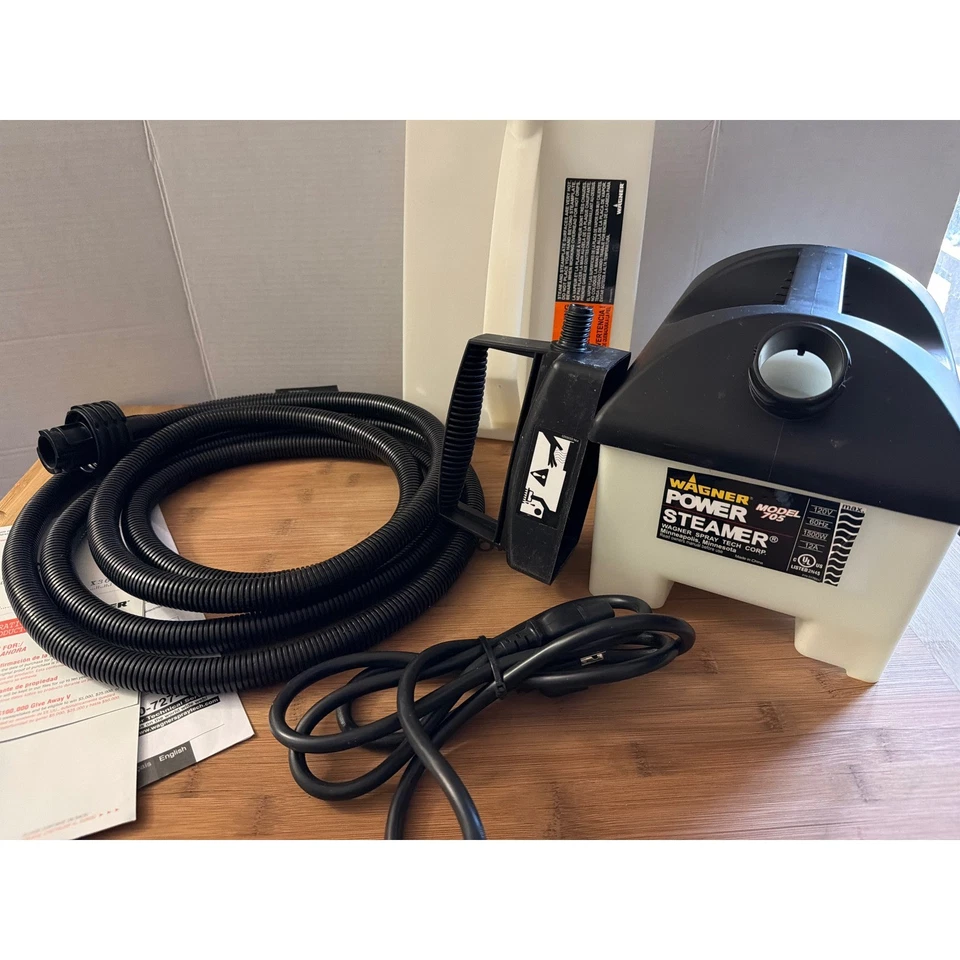 NUEVO Kit de herramientas removedor de papel tapiz modelo hogar vapor eléctrico Wagner 705 Foto 3 de 4