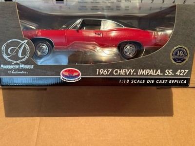 Amer Mus Auth RARE Chase SC 67 Chevy Impala SS427 10th Anniv Bolero Red W BL Top