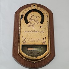 Vintage Vernon Company, Newton Iowa Gunstock Weather Gauge
