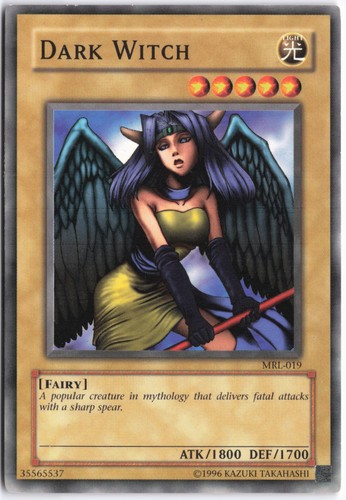 Dark Witch MRL-019 Magic Ruler Common Unlimited Yu-Gi-Oh! TCG