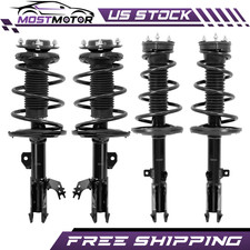 4X FWD Front+Rear Struts Shocks For 2012-2017 Toyota Camry 2.5L 3.5L SE Sedan