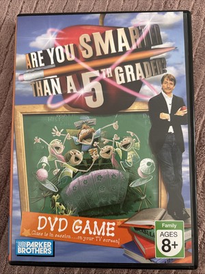 Are You Smarter Than A 5th Grader? DVD Game - Family Ages 8+