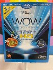 Disney WOW (Blu-ray Disc, 2010, 2-Disc Set) Home & Theater Calibration Tool
