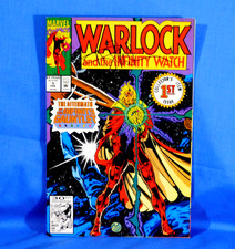 WARLOCK AND THE INFINITY WATCH #1 SIGNED ARTIST ANGEL MEDINA  INFINITY GAUNTLET